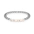 Enthousiaste | Argent | Crème Turquoise | Bracelet d'expression de pierres précieuses